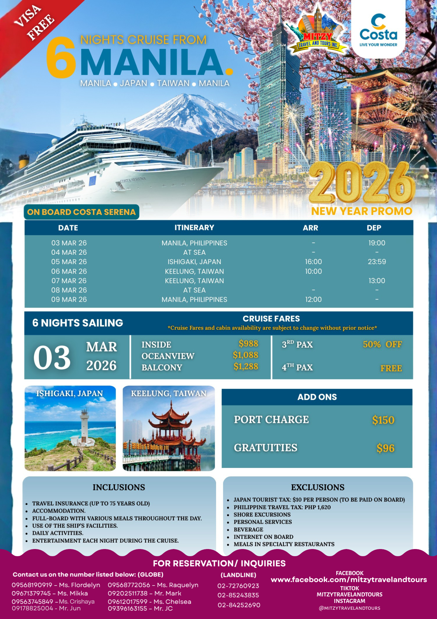 CRUISE MANILA 6 FLYERS